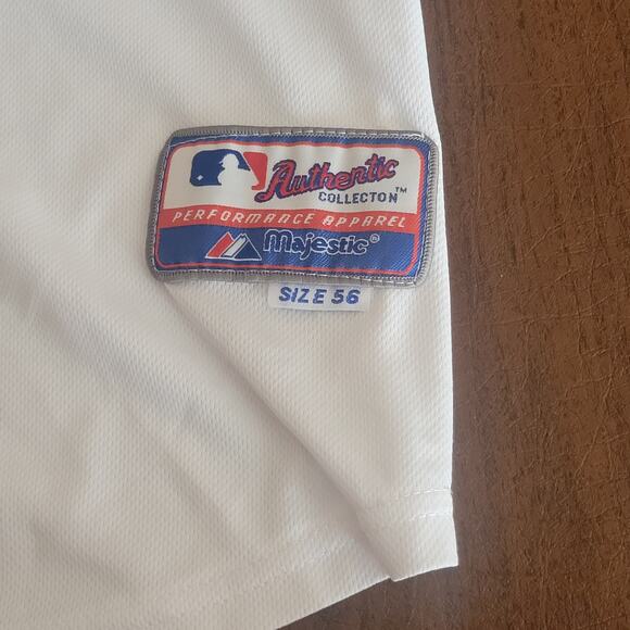 Los Angeles Dodgers Baseball Jersey Mens 56 Kershaw #22 Majestic stitched shirt - Picture 6 of 10